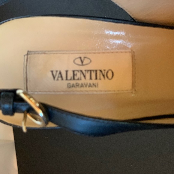 Valentino Rockstud Peep-toe Slingback Pump - Picture 7 of 7